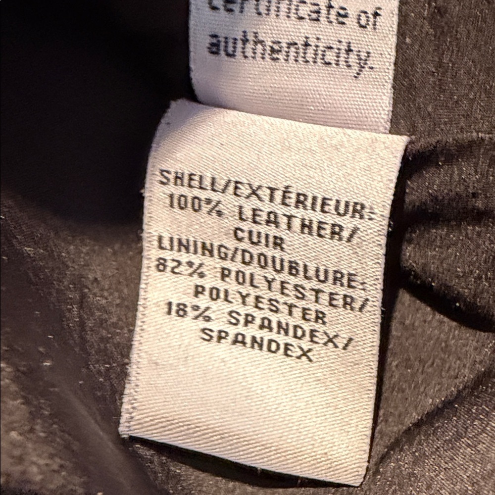 Diane Von Furstenberg Black Leather Skirt - Picture 6 of 8